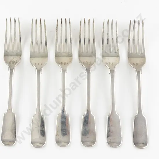 Set Of 6 Vict S/S Tableforks