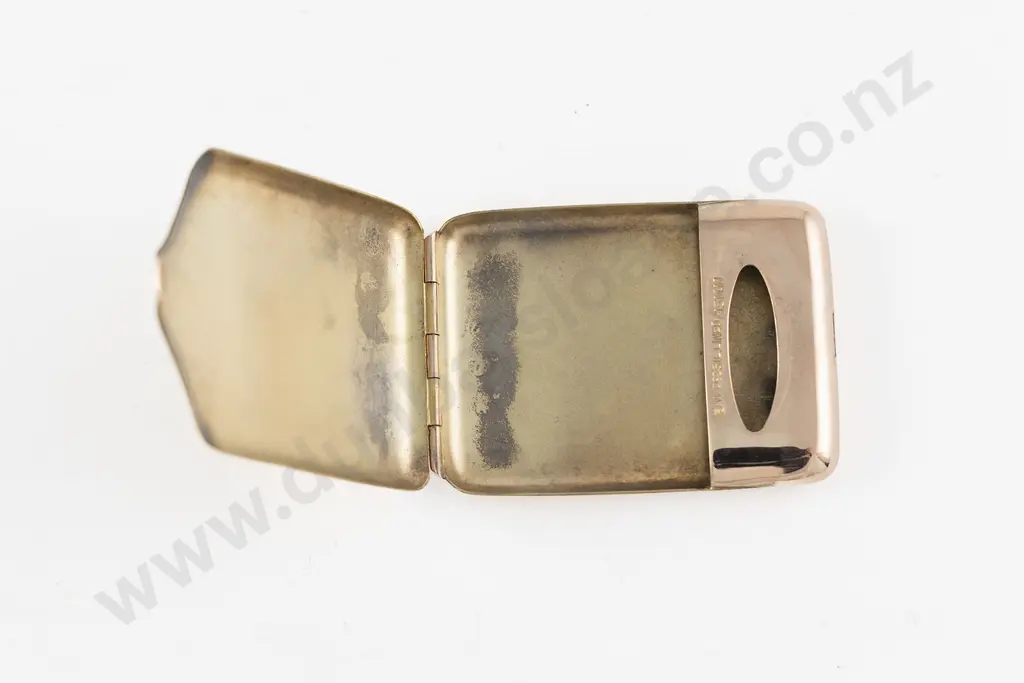 9ct Silver Lined Vesta Case Image 1++