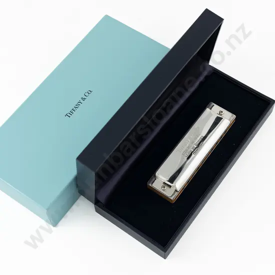 Tiffany & Co S/S Sided Harmonica By Hohner Germany