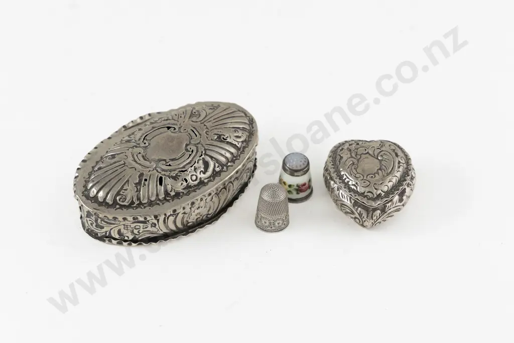 2 S/S Trinket Boxes Image 1++
