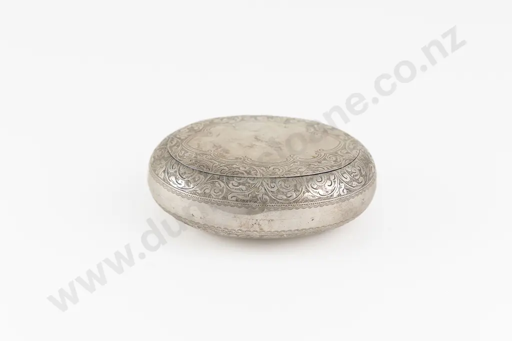 Vict S/S Snuff Box Image 1++