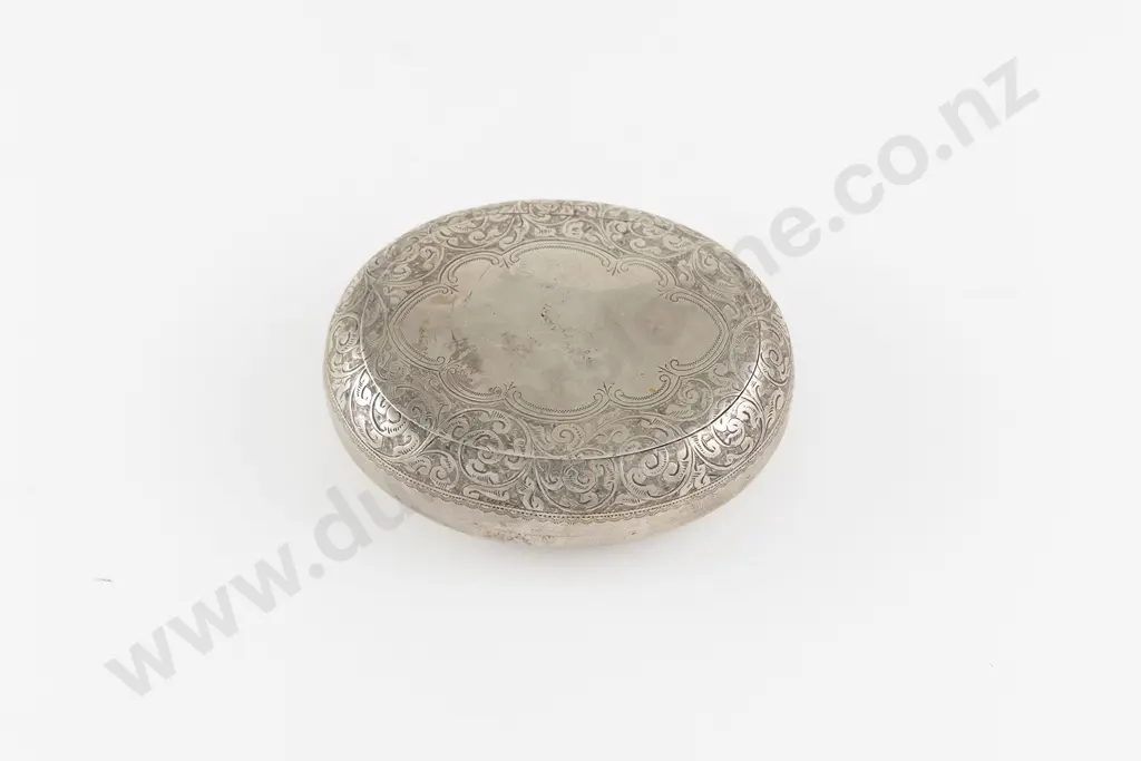 Vict S/S Snuff Box Image 1++