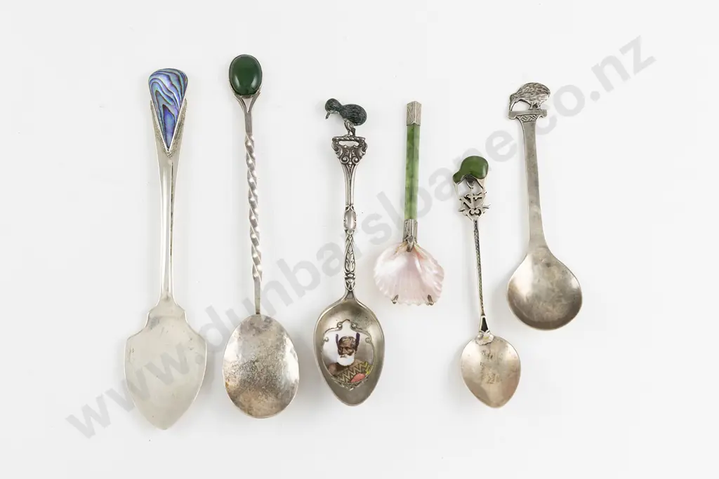6 Various NZ S/S & Other Spoons Image 1++