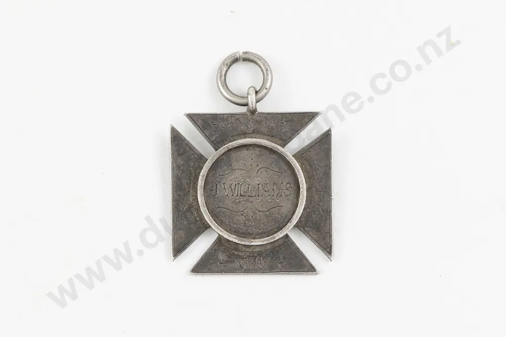 NZ Colonial Silver Bayonet Exercise Competition Medal Image 1++