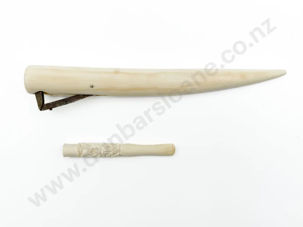 Antique Marine Ivory Cigar Cutter Image 1++