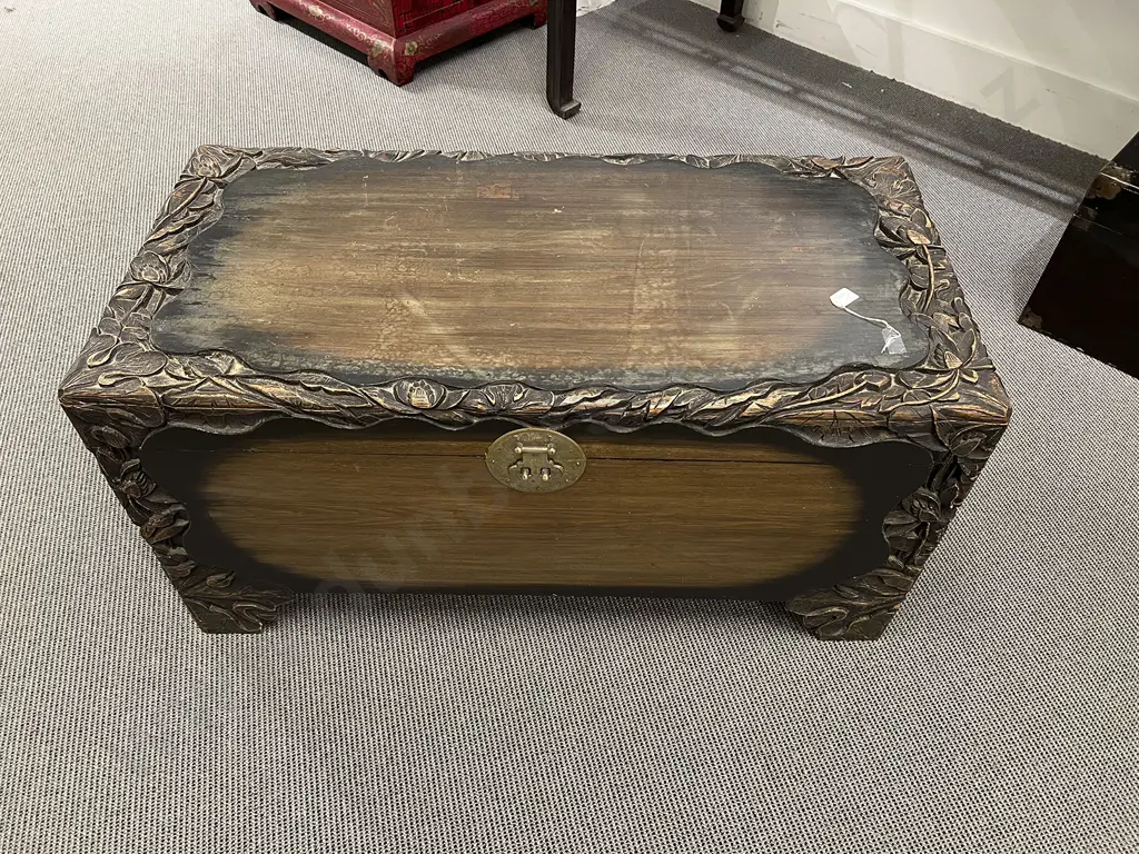 A Chinese Camphorwood Chest Image 1++