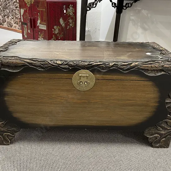 A Chinese Camphorwood Chest