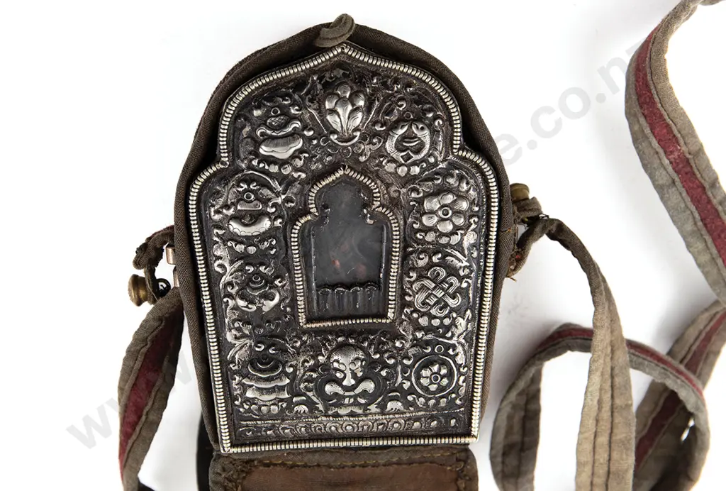 Tibetan Sliver And Copper Gau (Amulet box) Image 1++