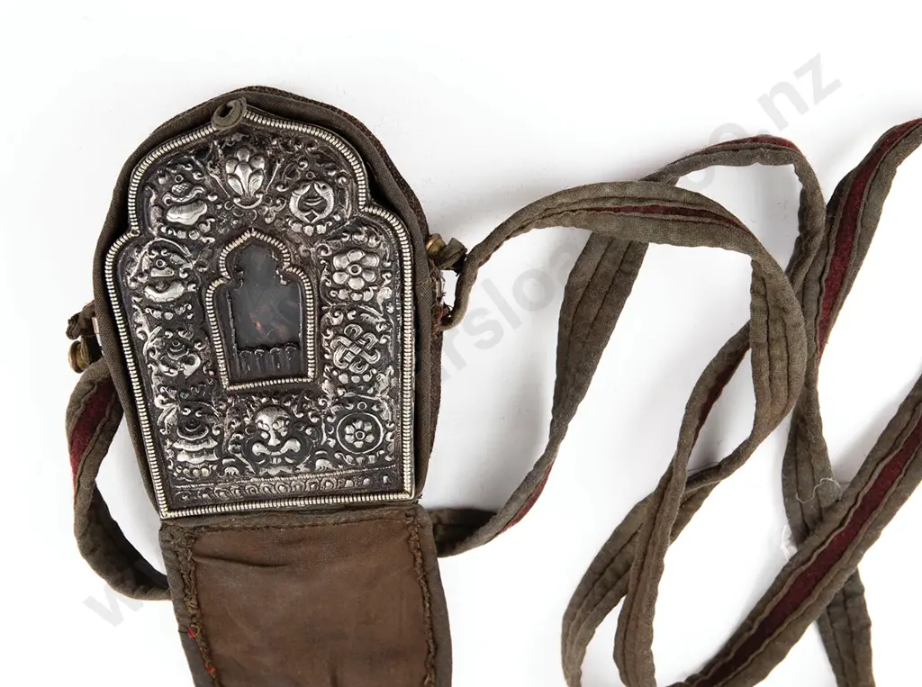 Tibetan Sliver And Copper Gau (Amulet box) Image 1++