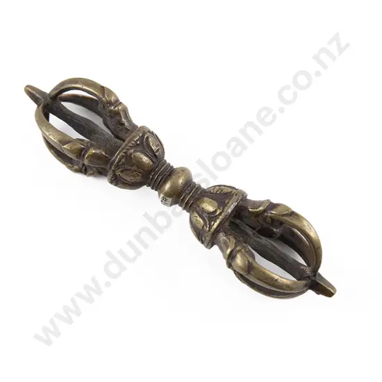 Tibetan 17th/18th Century Brass Dorje