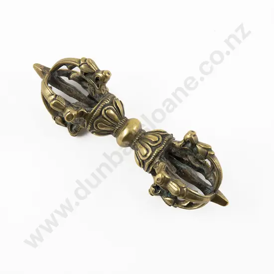 Tibetan 19th Century Brass Dorje