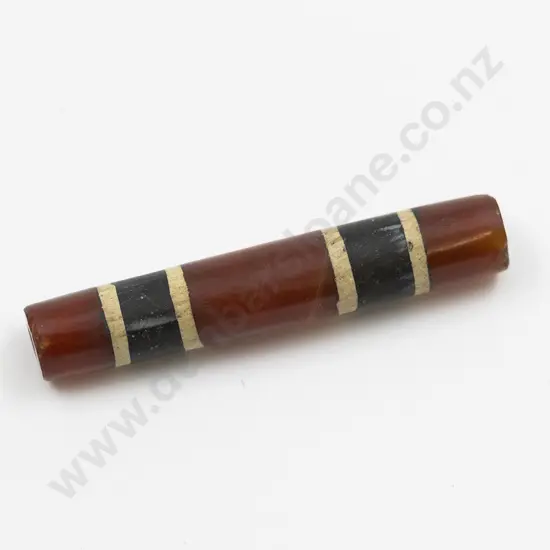 A Rare Tibetan Chung Dzi Bead