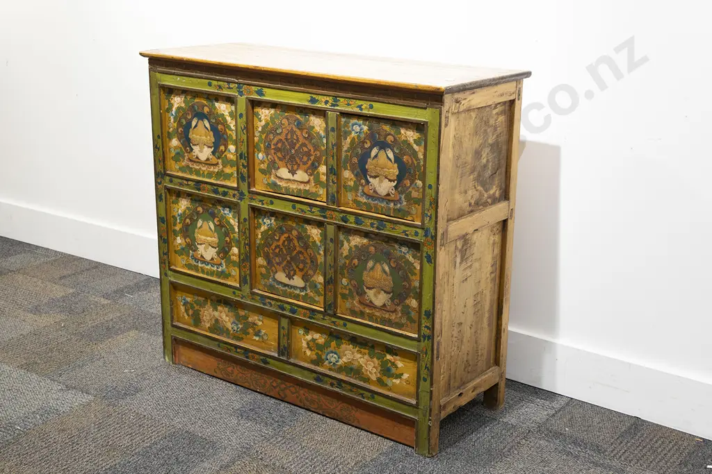 A Decorative Tibetan Sideboard Image 1++