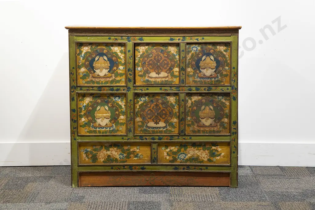 A Decorative Tibetan Sideboard Image 1++