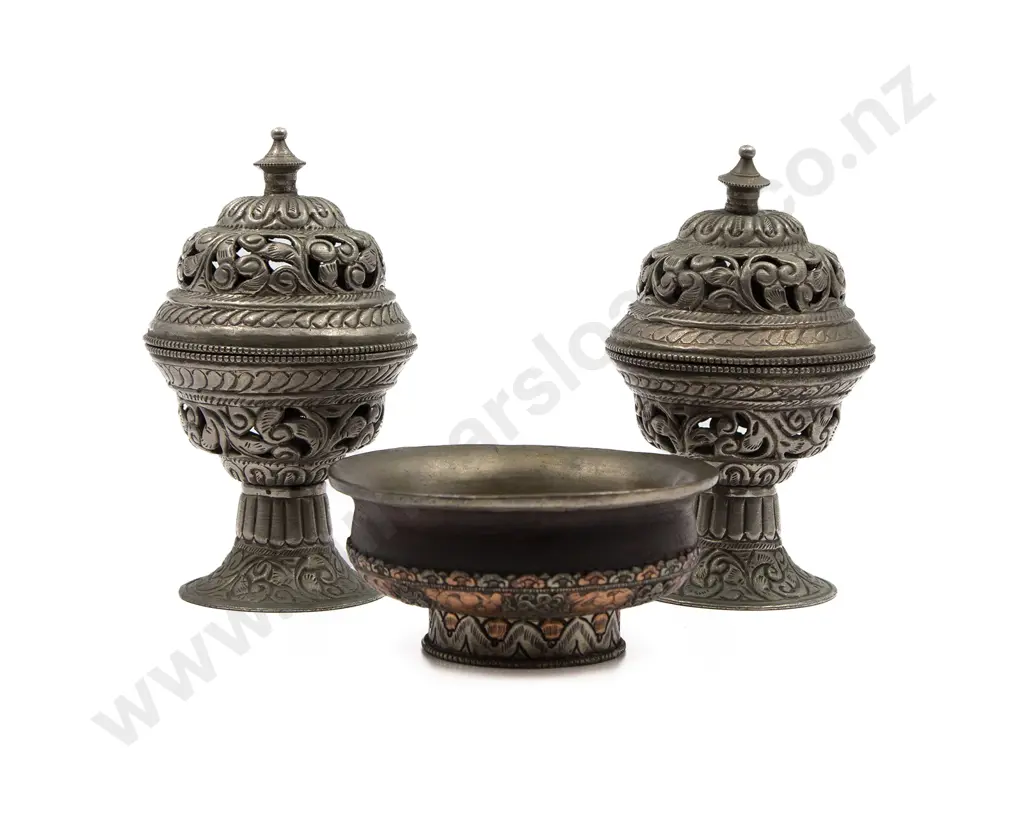 A Tibetan Tea Bowl Image 1++