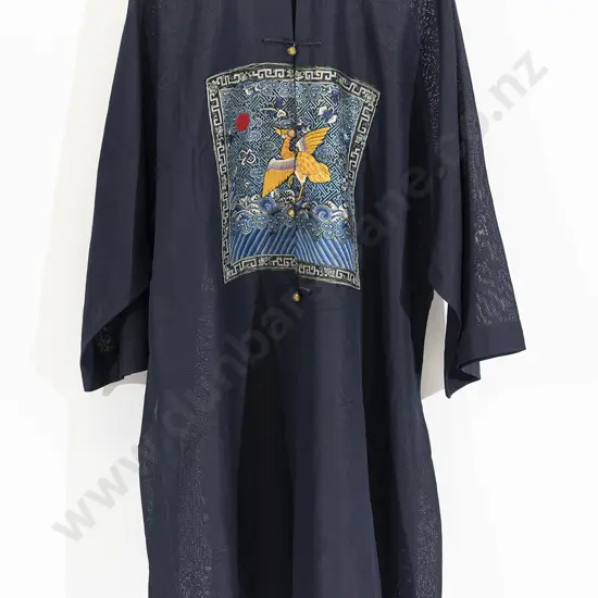 A Chinese Qing Dynasty Summer Robe