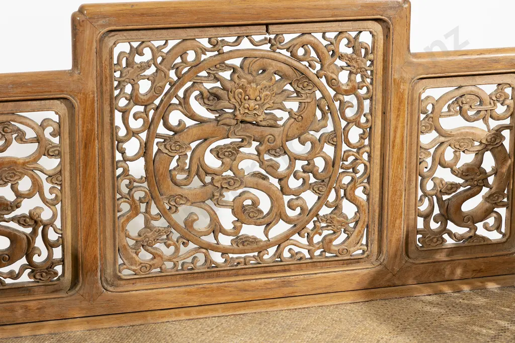 A Chinese Ching Dynasty Style Throne Chair Image 1++