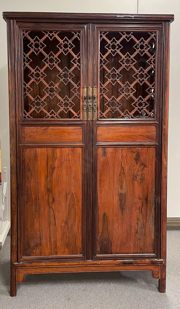 A Late 19th Century Chinese Kitchen Cabinet Image 1++