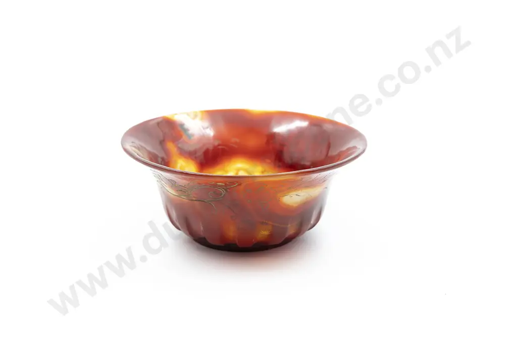 Chinese Republic Period Peking Glass Bowl Image 1++