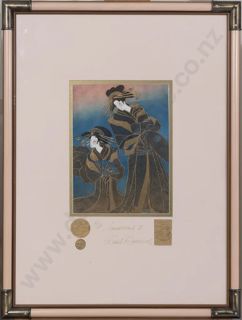Karel Burrows, Courtesans II Image 1++
