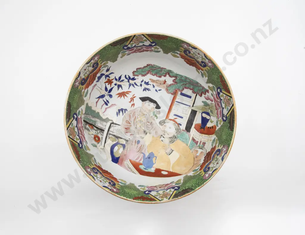 Masons Ironstone Patent Mandarin Pattern Table Bowl Image 1++