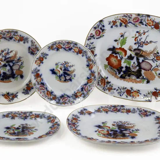 Vict Part Dinner Set
