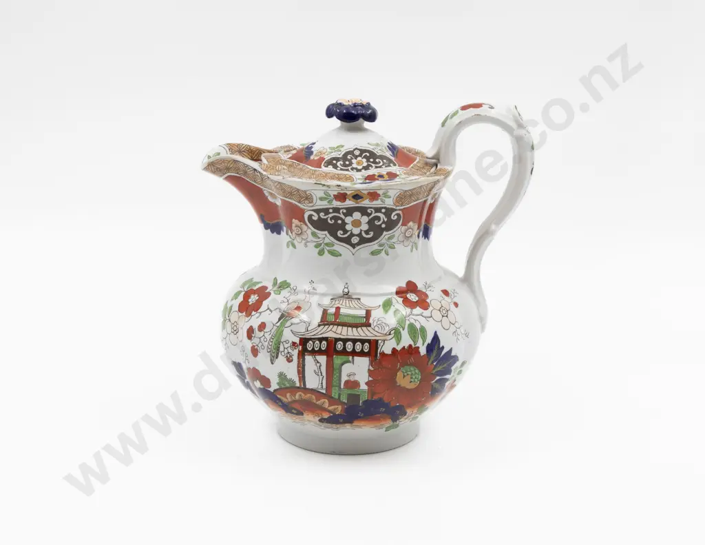 Hicks Meigh & Johnson Real Stone China Jug and Cover Image 1++