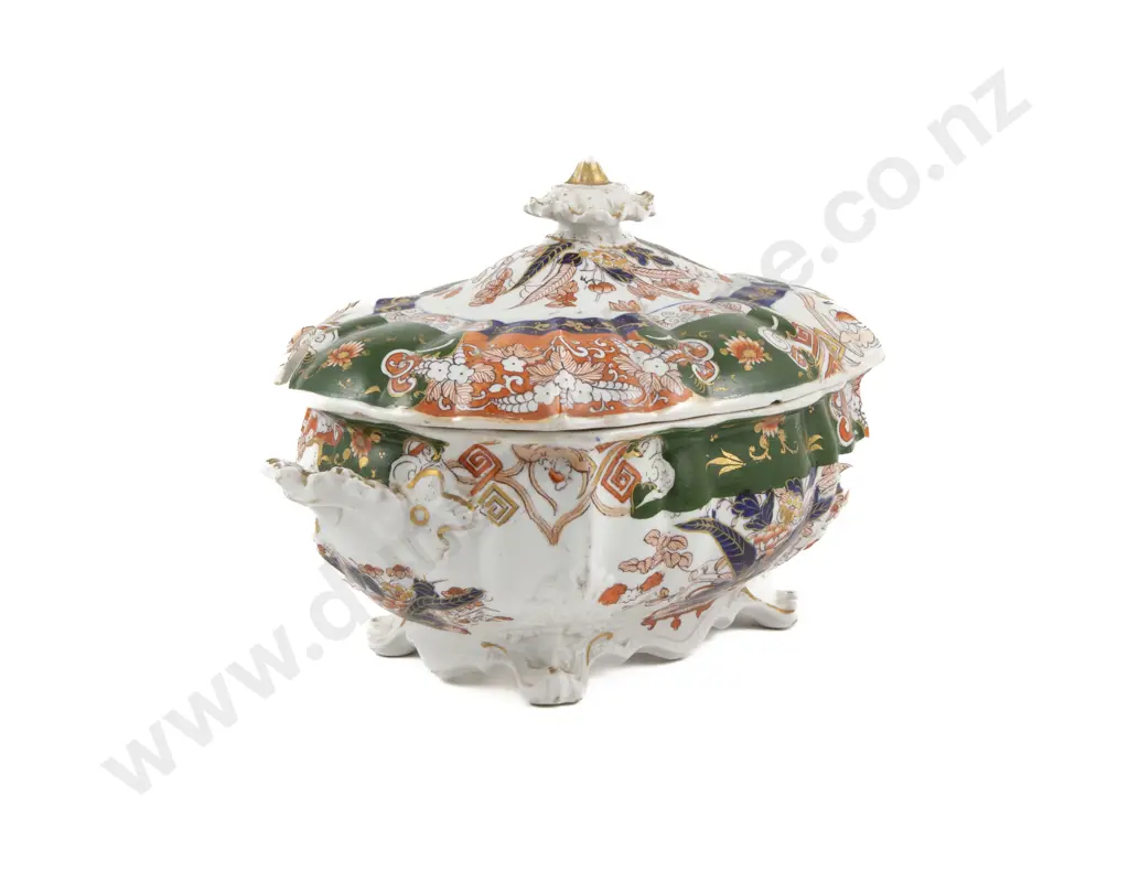 Masons Ironstone Patent Soup Tureen Image 1++
