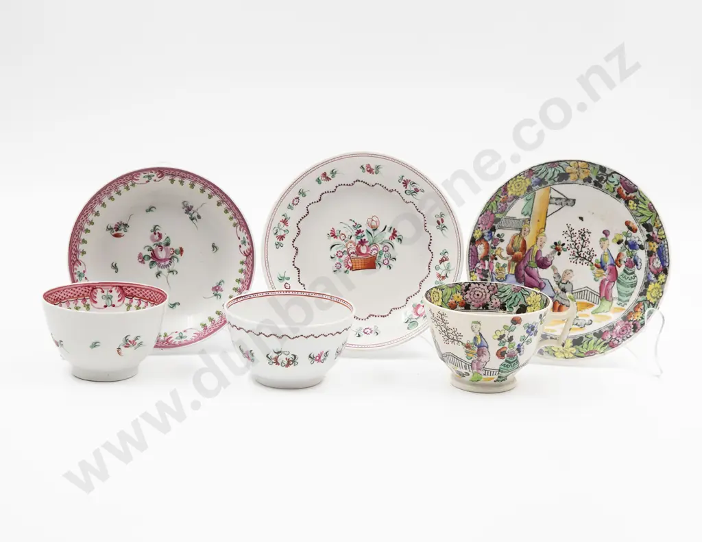 Collection Early C19th English Porcelain Tea Ware Image 1++