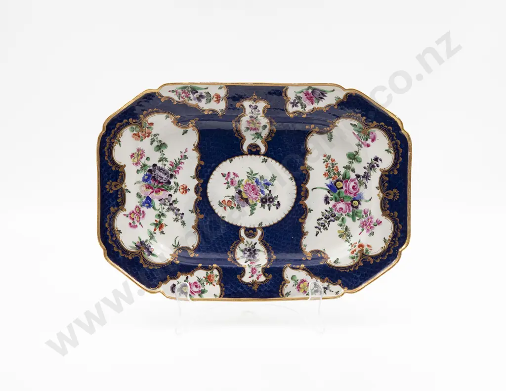 Late C18th First Period Worcester Ashet Image 1++