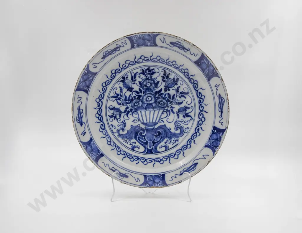 Late C18th/19th Delft Charger Image 1++