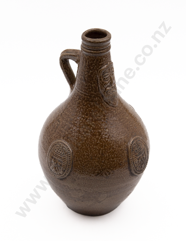 Late 17th Century German Salt Glazed Bellarmine Image 1++
