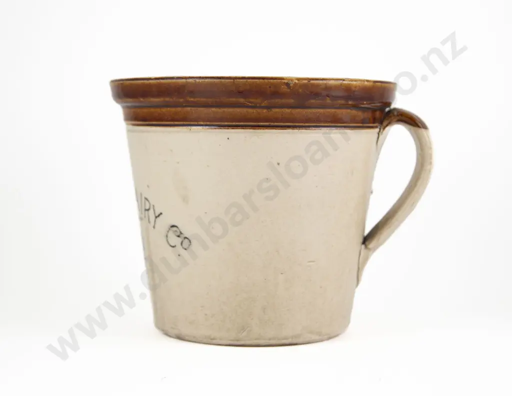 Two Victorian Kitchen Stone Ware Pots Image 1++
