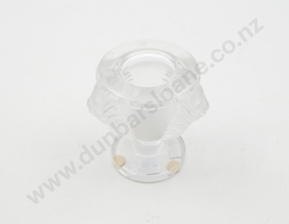 Lalique "Tete De Lion" Cigarette/Match Holder Image 1++