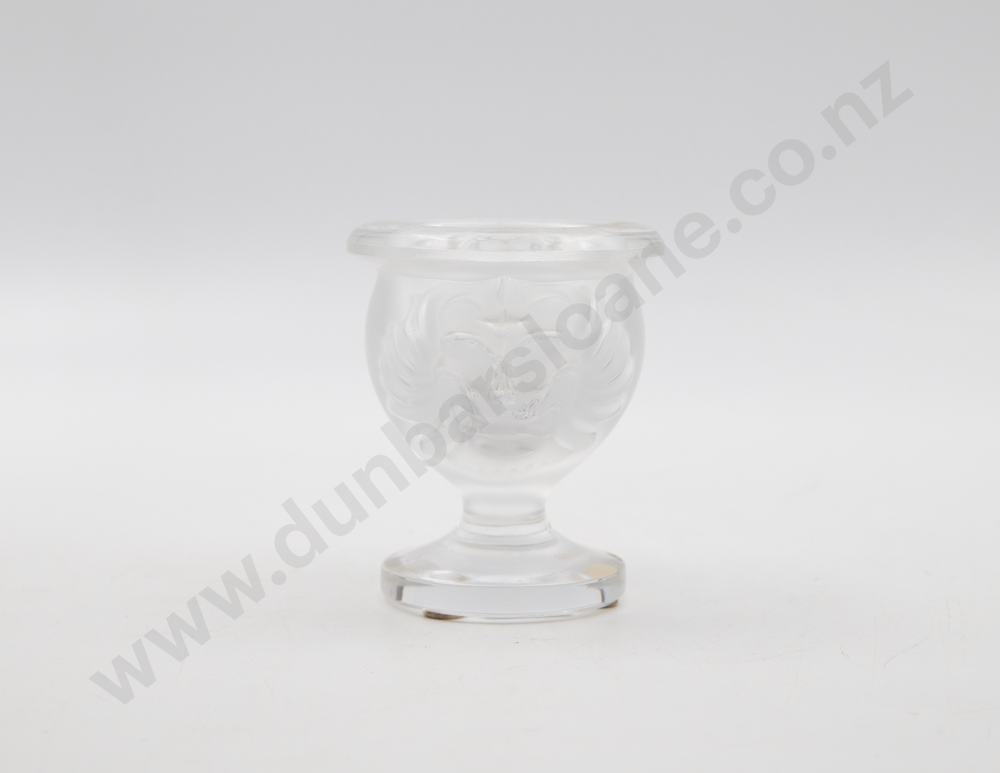 Lalique "Tete De Lion" Cigarette/Match Holder Image 1++