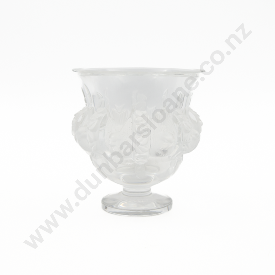 Small Lalique "Dampierre" Pattern Bird Vase