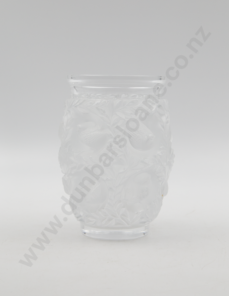 Lalique Glass "Bagatelle" Vase Image 1++