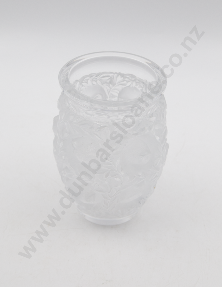 Lalique Glass "Bagatelle" Vase Image 1++