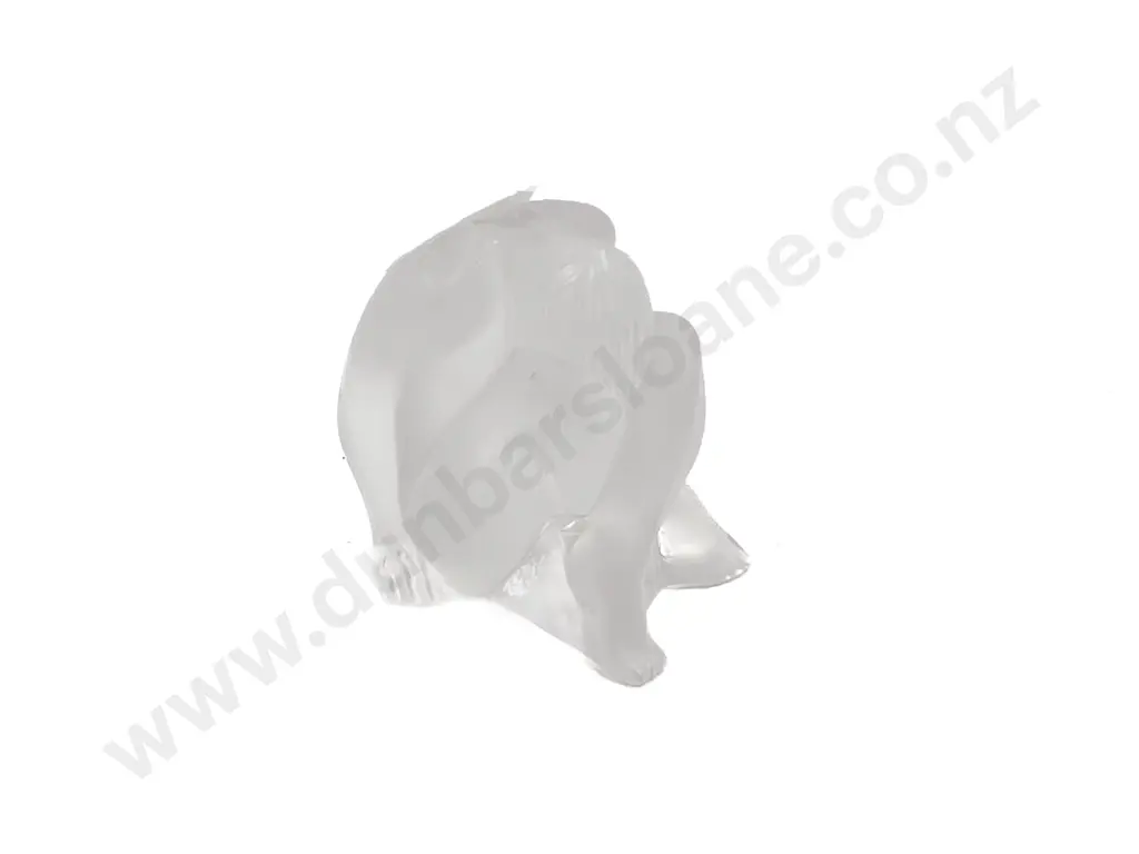 Lalique Frosted Glass "Nu Assis" Nude Figure Image 1++