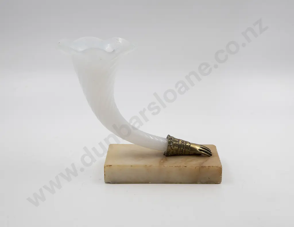 Victorian Opalescent Glass Cornucopia Image 1++