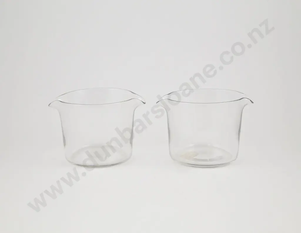 Pair C19th Glass Rinsers Image 1++