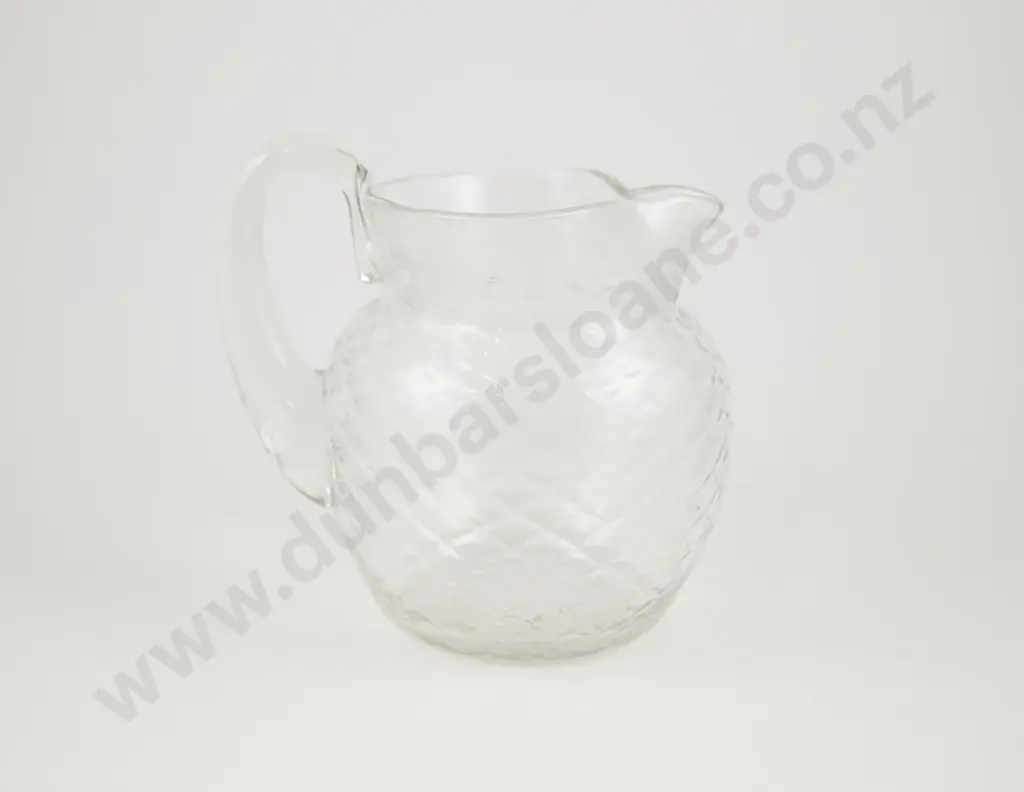 Edwardian Cut Glass Water Jug Image 1++