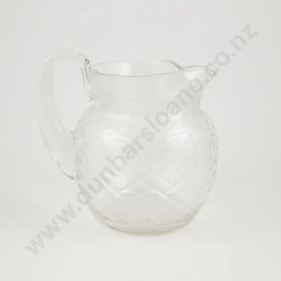 Edwardian Cut Glass Water Jug