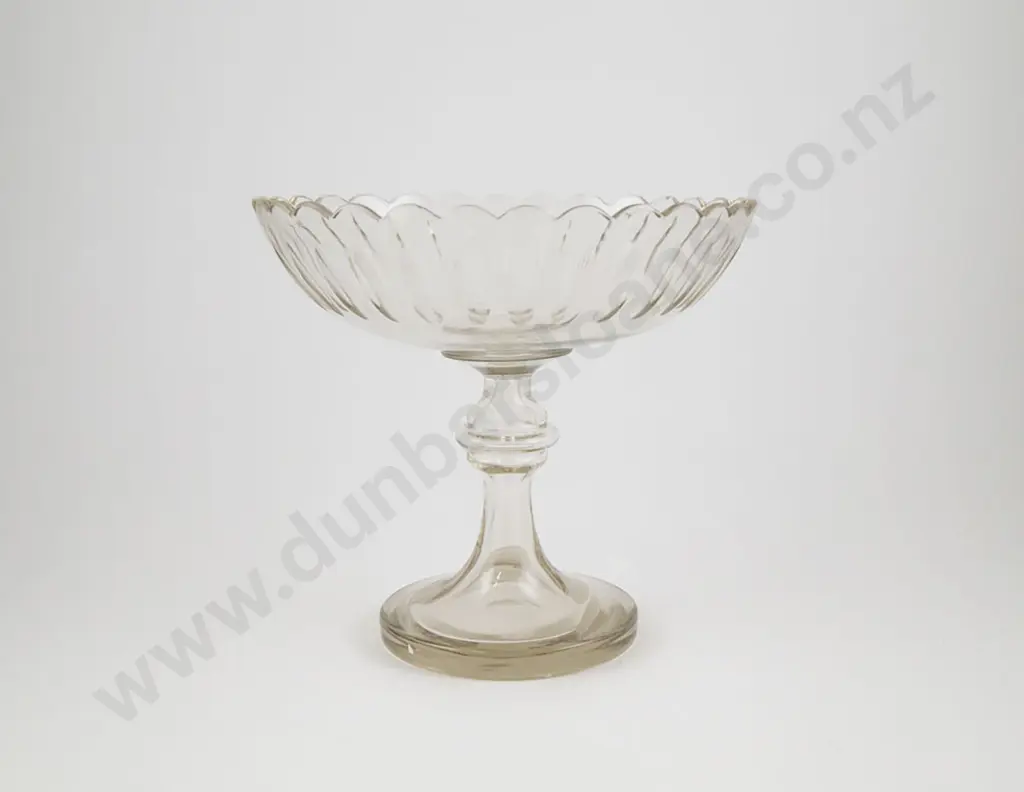 Late Vict Glass Table Comport Image 1++