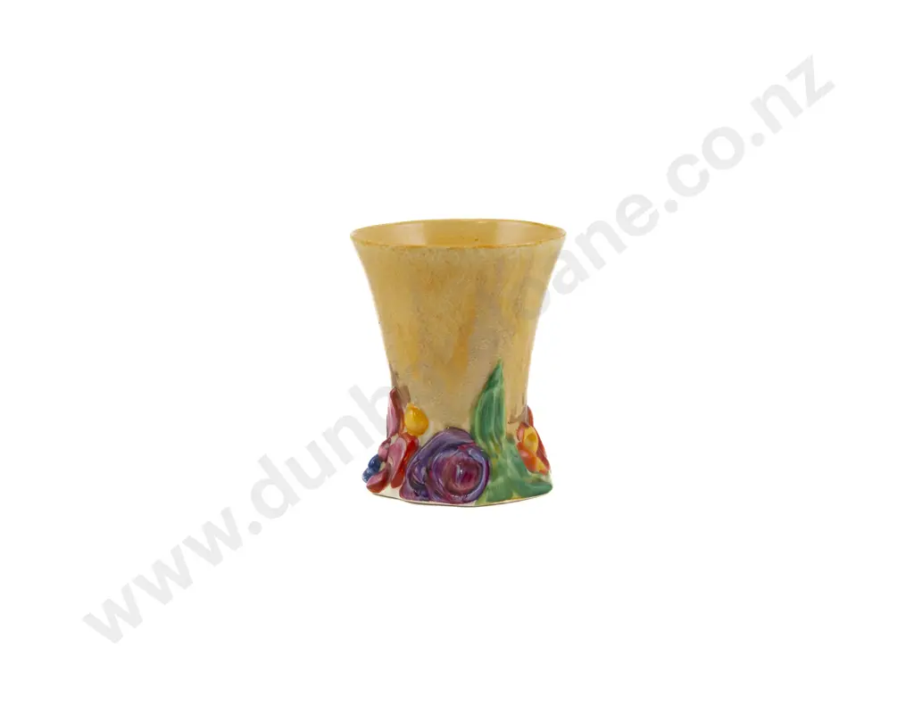 Small Clarice Cliff "My Garden" Pattern Vase Image 1++