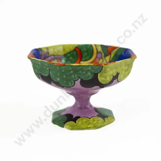 Grimwades "Delhi" Hand Painted Art Deco Bon Bon Dish