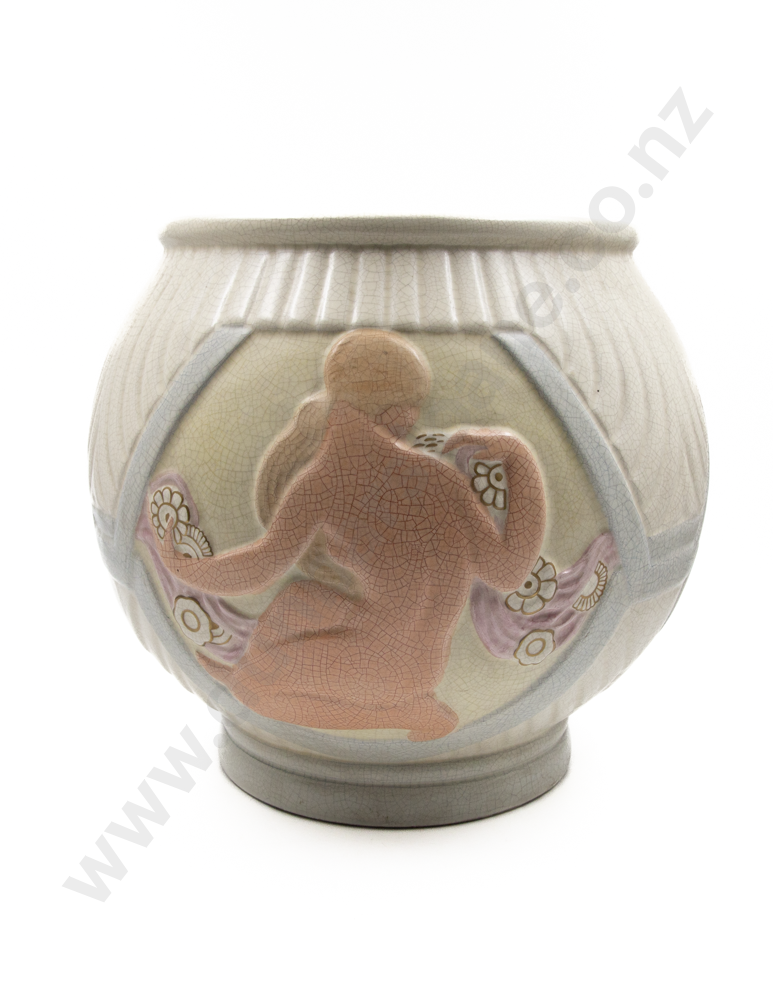Large & Impressive French Orchies Art Nouveau Jardiniere Image 1++