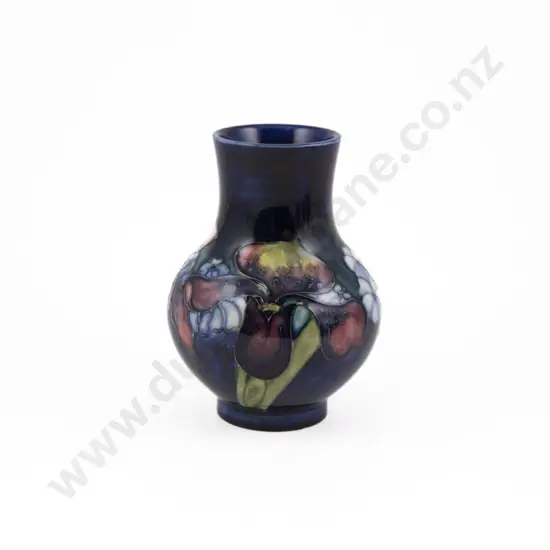 Small Moorcroft Slipper Orchid Vase
