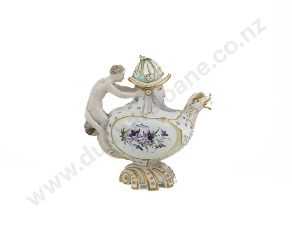 Meissen Marcolini Grotesque Teapot, Circa 1800 Image 1++