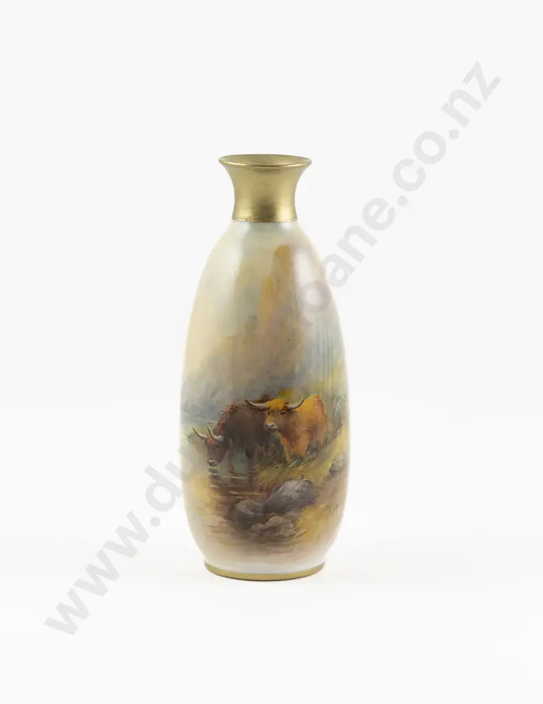 Royal Worcester Vase Image 1++